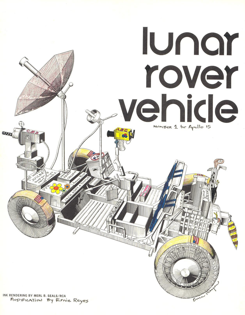 Illustration for article titled Even Lunar Rovers Require a Touch of Personalizing Flair